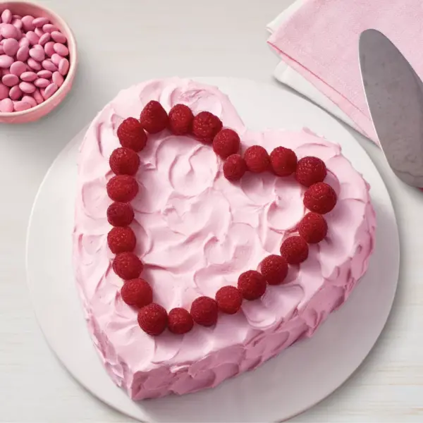 Wilton 8" Decorator Preferred Aluminum Heart Cake Pan