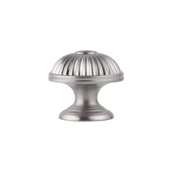 Sumner Street Home Hardware 1.5 4pc Knob Satin Nickel Belmont