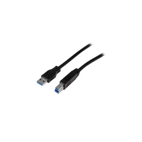 StarTech 6' SuperSpeed USB 3.0 Male A/B Cable, Black USB3CAB2M