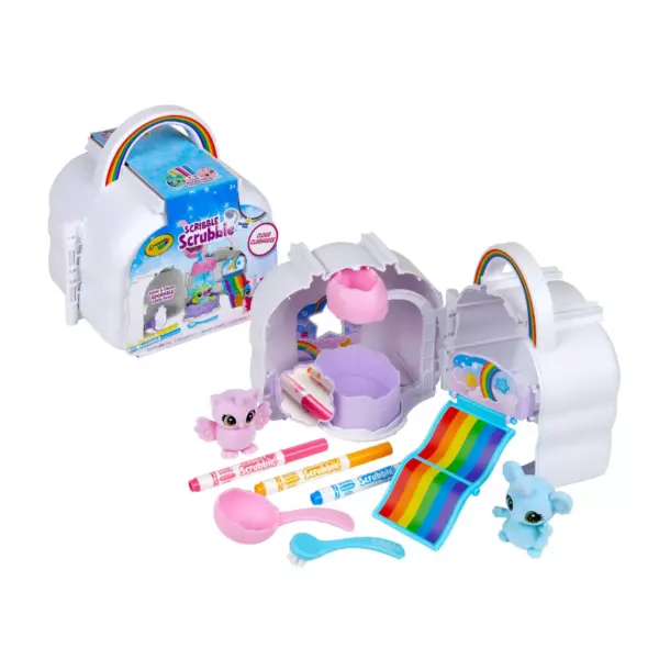 Crayola Scribble Scrubbie Peculiar Pets Cloud Clubhouse