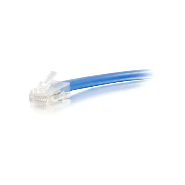 C2G-10ft Cat5e Non-Booted Unshielded (UTP) Network Patch Cable - Blue - Category 5e for Network Device - RJ-45 Male - RJ-45 Male - 10ft - Blue