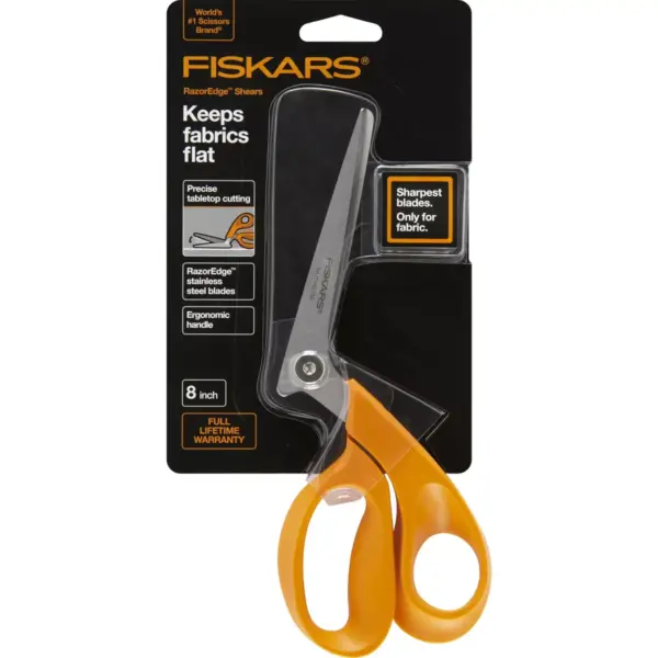 Fiskars RazorEdge Tabletop Fabric Shears 8"