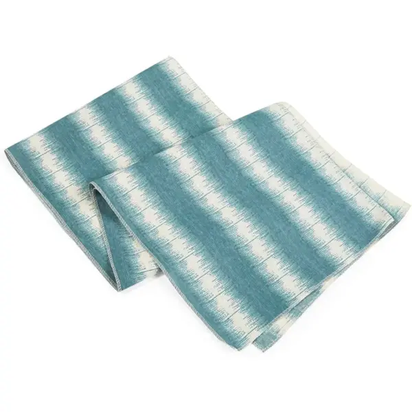 Juvale Striped Placemats with Table Runner (6 Pieces)