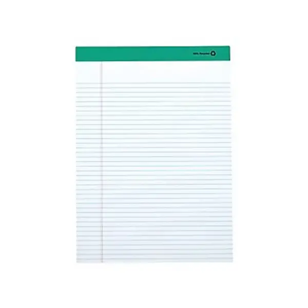 MyOfficeInnovations Notepads 8.5" x 11.75" Narrow White 50 Sh./Pad 12 Pads/PK (21675) 354744