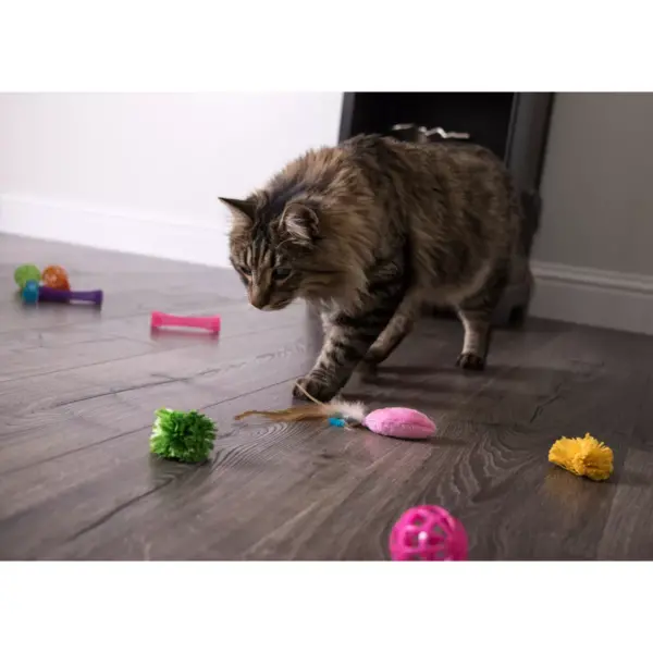 SmartyKat Smarty Stash Variety Cat Toy - 13pk