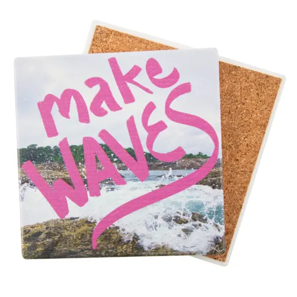 4pk Make Waves Coasters - Thirstystone