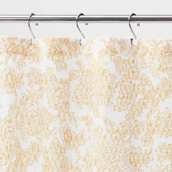 Floral Shower Curtain Yellow - Threshold™