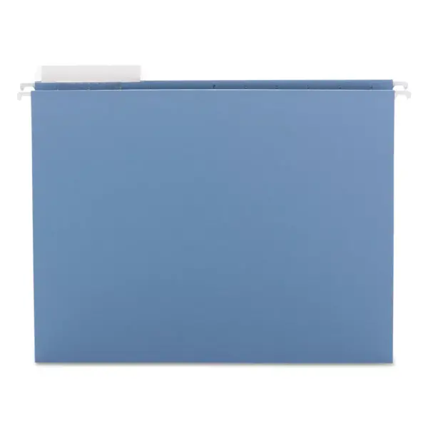 Smead Color Hanging Folders with 1/3-Cut Tabs 11 Pt. Stock Blue 25/BX 64021