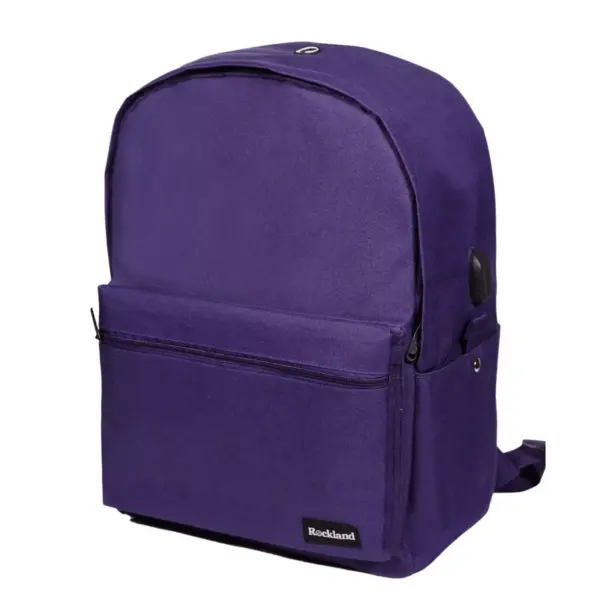 Rockland 17'' Classic Laptop Backpack - Purple