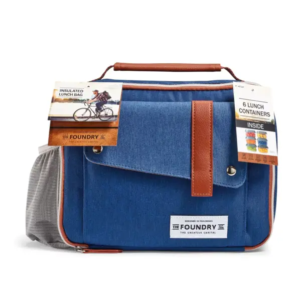 Fit & Fresh Foundry Gaspee Lunch Kit - Navy