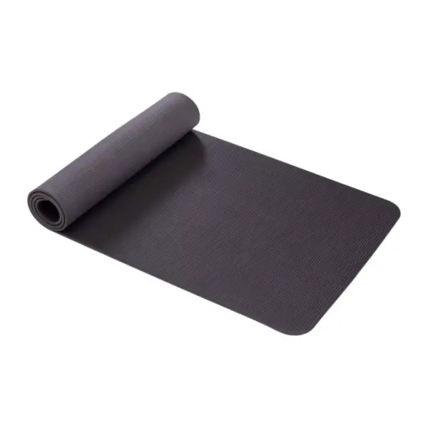 Airex 32-1232BLK Yoga Pilates 190 Workout Exercise Fitness Non Slip 0.3 Inch Firm Foam Floor Mat Pad for Yoga or Pilates at Home or Gym, Black