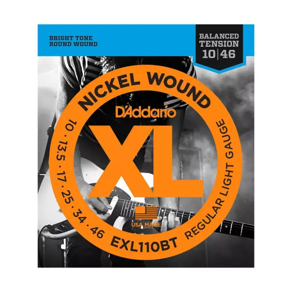 D'Addario EXL110BT Balanced Tension Lite Electric Guitar Strings Single-Pack