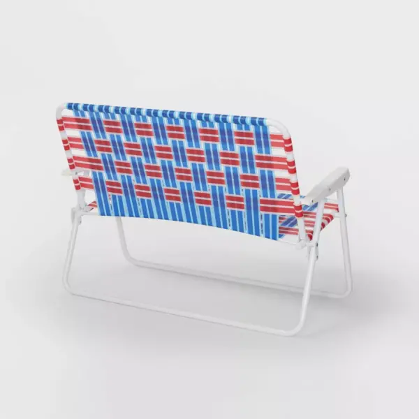 Web Strap Love Seat Americana - Sun Squad™