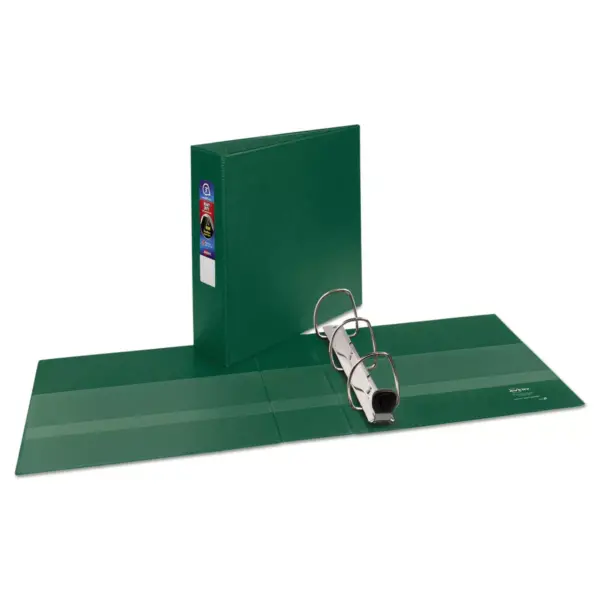 Avery Heavy-Duty Binder with One Touch EZD Rings 11 x 8 1/2 3" Capacity Green 79783