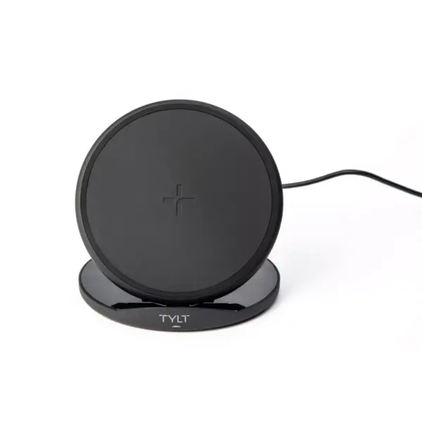 TYLT 10W Qi Wireless Charging Stand/Pad - Black