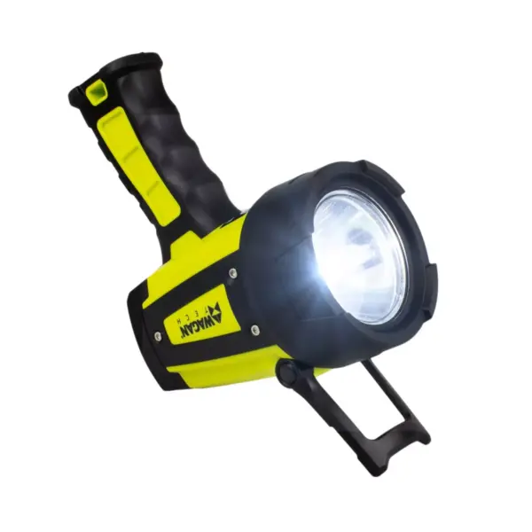 Wagan Brite-Nite WR600 LED Rechargeable Waterproof Spotlight - Yellow