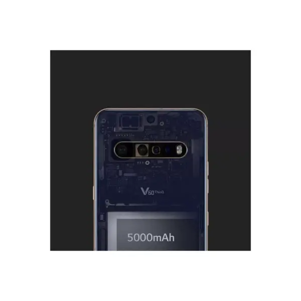 LG V60 ThinQ 5G 128GB ROM 8GB RAM LMV600AM GSM Unlocked Smartphone - Classy Blue