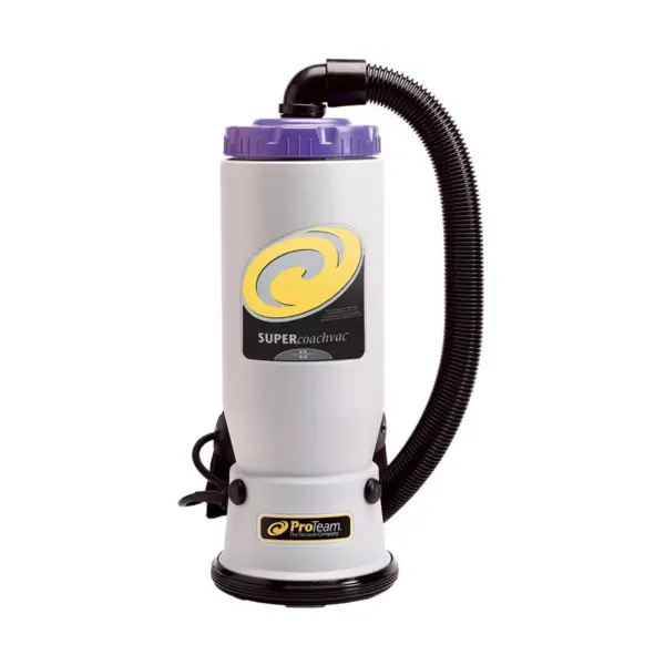 ProTeam 107118 QuarterVac 6 Quart Multifunctional Backpack Vacuum with Telescoping Wand Tool Kit, Various Attachments, and 50 Foot Extension Cord