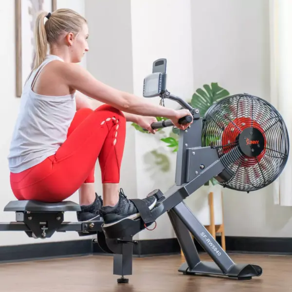 Sunny Health & Fitness Magnetic Air Rower