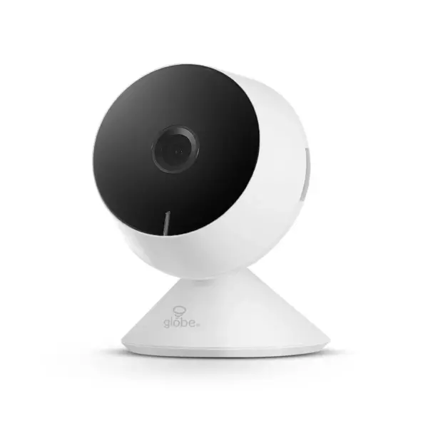 Smart White 720p Wi-Fi Enabled Voice Activated Indoor Security Camera