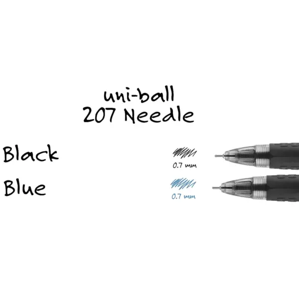 uni-ball 207 Needle Signo Retractable Gel Pens Medium Point 752362