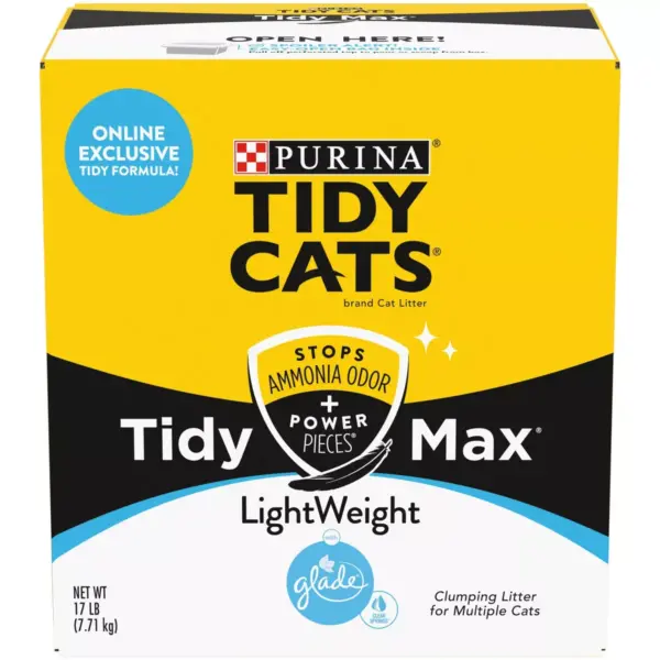 Tidy Cats Max Glade Clear Spring Lightweight - 17lb