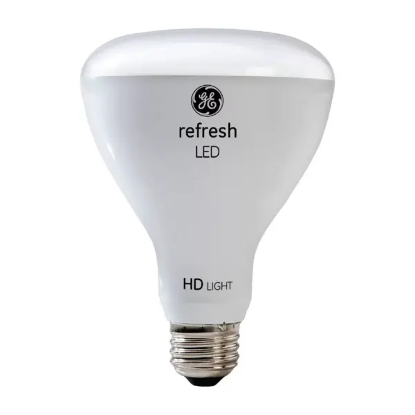 General Electric 4pk Ca Refresh LED Light Bulb Dl BR30 Reflector Dimming