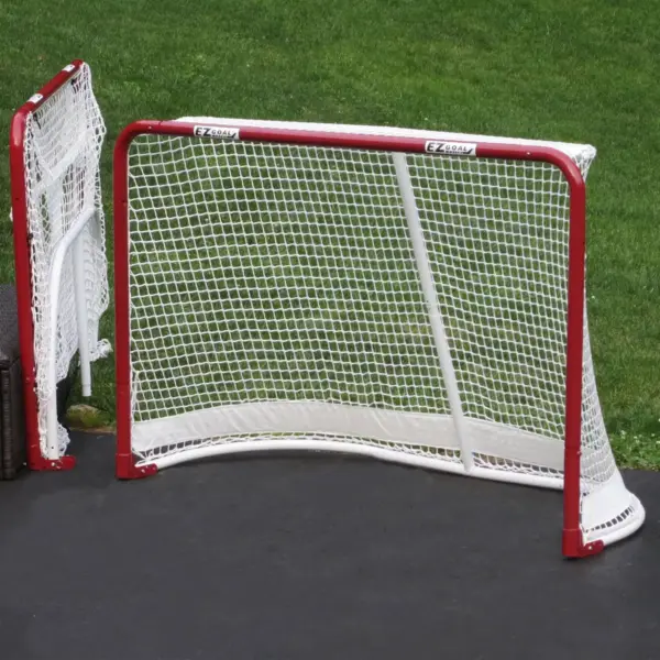 EZ Goal Portable Folding Regulation Size Street Ice Hockey Training Goal Net