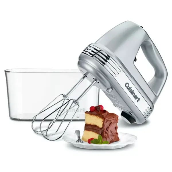 Cuisinart Power Advantage Plus 9 Speed Hand Mixer w/Storage Case - Stainless Steel - HM-90BCS