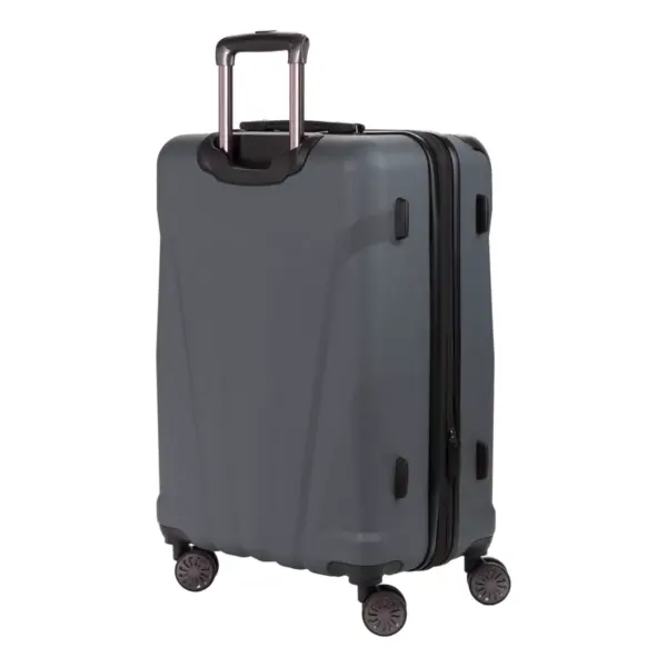 SWISSGEAR 24" Cascade Hardside Checked Suitcase - Dark Gray