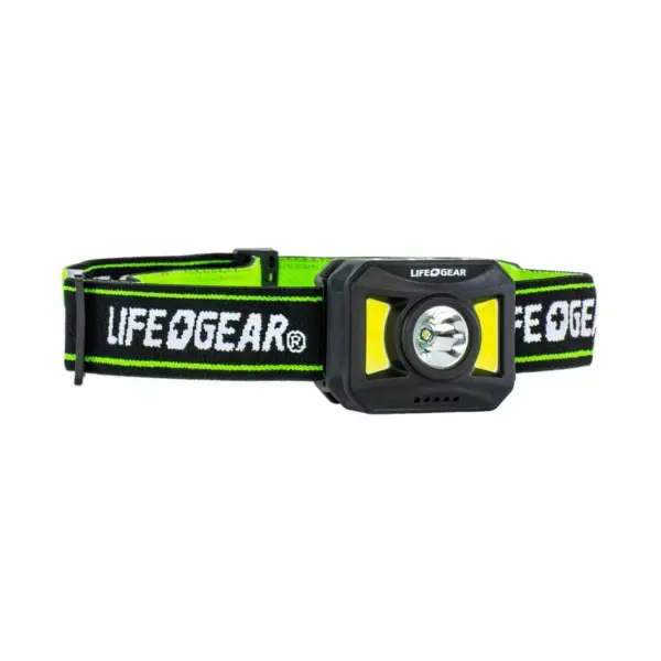 Life Gear Adventure Rechargeable 300 Lumens LED Headlamp