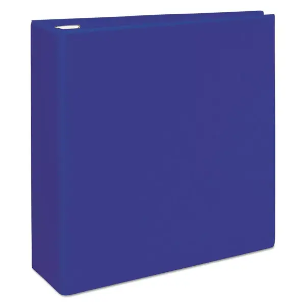 Avery Heavy-Duty View Ring Binder with Locking EZD Rings, 4" Cap, Blue