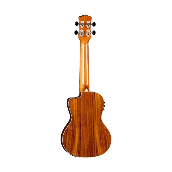 Luna Guitars Vista Wolf Tropical Wood Concert Acoustic-Electric Ukulele Gloss Natural