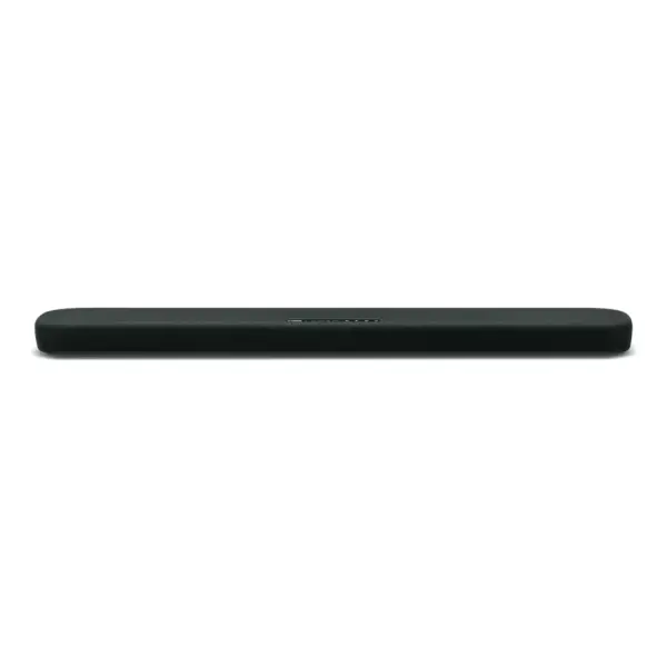 Yamaha SR-B20ABL Sound Bar with Dual Built-In Subwoofers with 8K-10K 48Gbps HDMI Cable - 2.46 ft. (.75m)