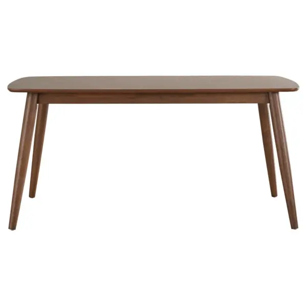 Cortland Danish Modern Dining Table Walnut - Inspire Q