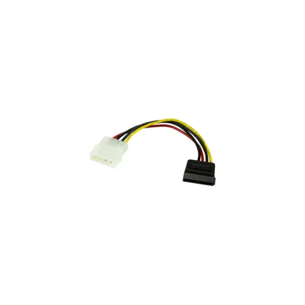 StarTech.com 6in 4 Pin LP4 to SATA Power Cable Adapter - 6