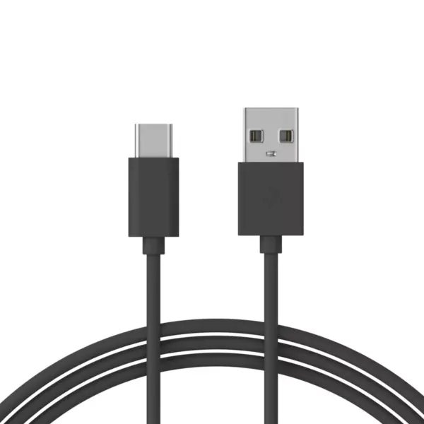 Just Wireless 6ft TPU Type-C to USB-A Cable - Gray