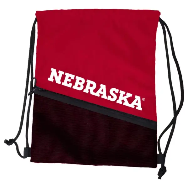 NCAA Nebraska Cornhuskers Tilt Drawstring Bag