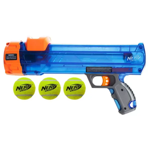 NERF Blaster and Tennis Ball - 3pk