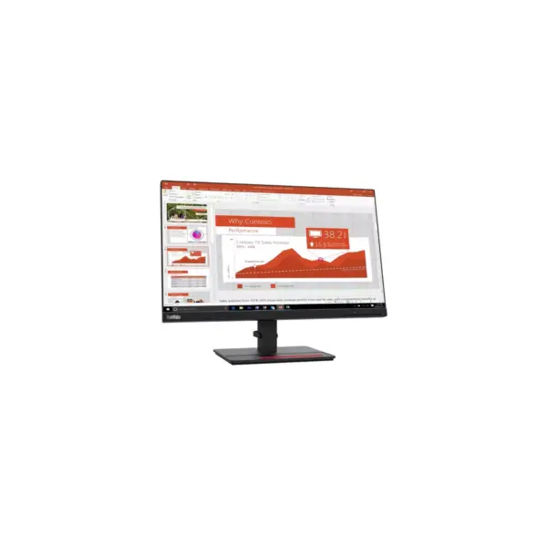 Lenovo ThinkVision T24i-20 23.8" Full HD WLED LCD Monitor - 16:9 - Raven Black - 24" Class - In-plane Switching (IPS) Technology - 1920 x 1080