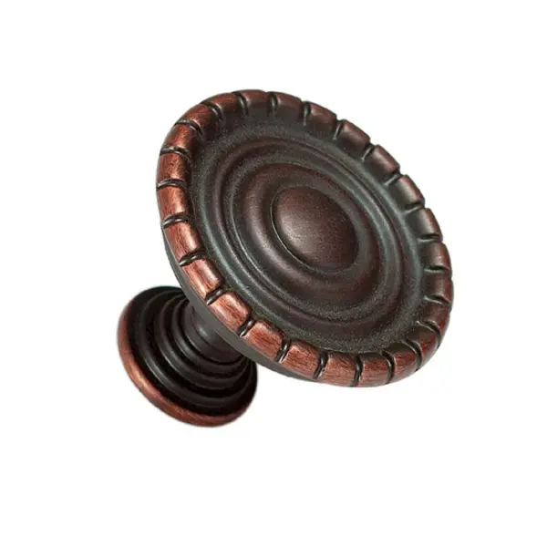 Sumner Street Home Hardware 1.25 4pc Knob Oil-Rubbed Bronze Laurel