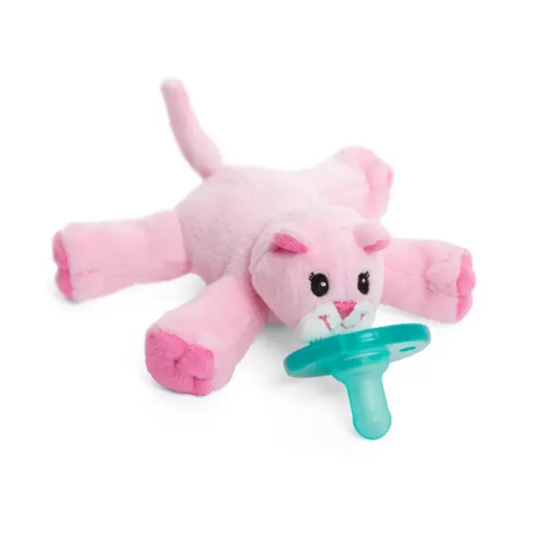 WubbaNub Pink Kitty Pacifiers