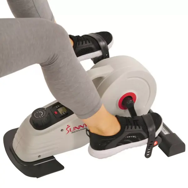 Sunny Health & Fitness Magnetic Under Desk Exercise Bike