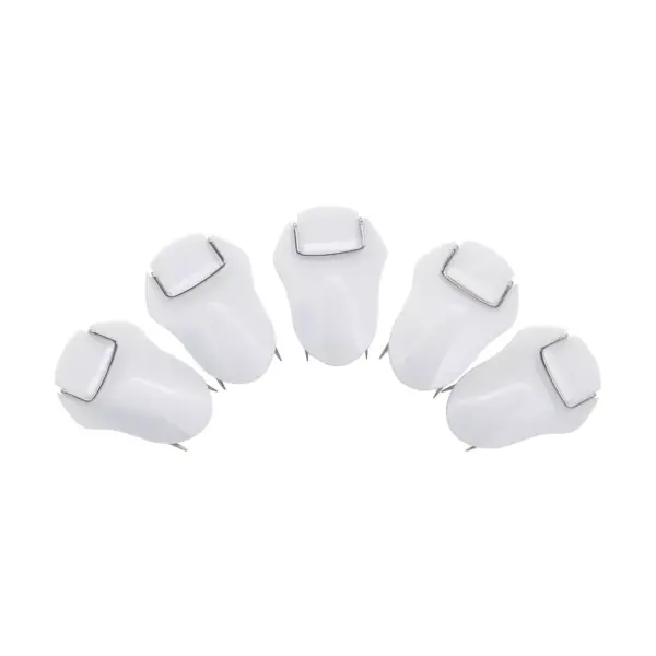 Staples Cubicle Hook White 5/Pack (44437) 1798816