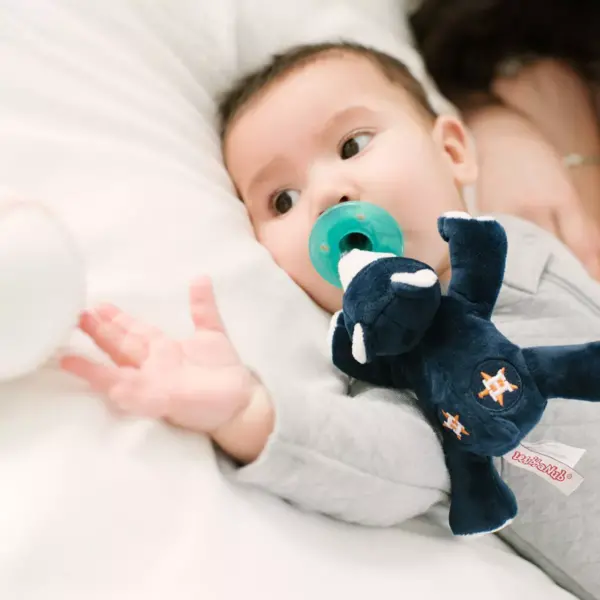 WubbaNub Pacifier - MLB  Houston Astros Bear