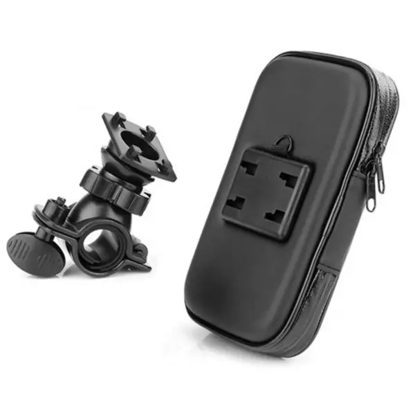 Universal Waterproof Bicycle Phone Holder, Black