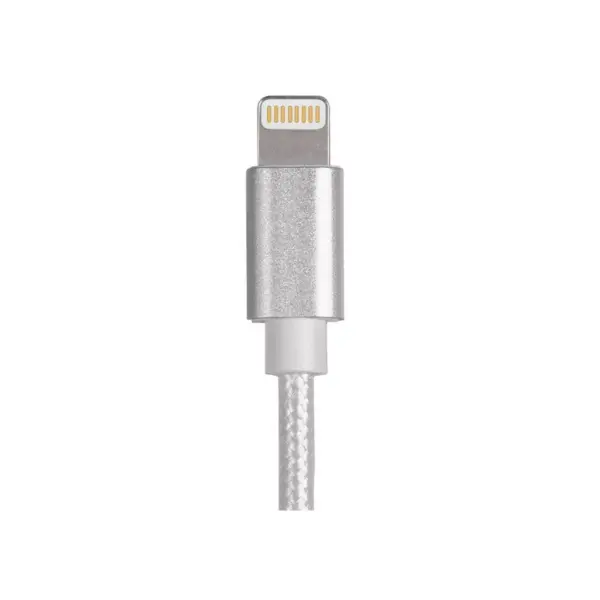 Monoprice Palette Series MFi Certified Lightning to USB Charge & Sync Cable, 3ft White