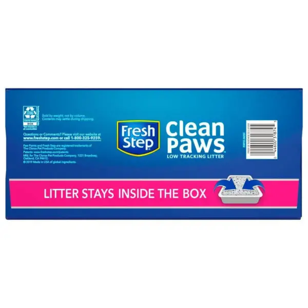 Fresh Step Triple Action Clumping Scented Cat Litter - 22.5lbs