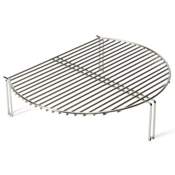 Kamado Joe Universal Stainless Steel Grill or Smoker Barbecue Expander Grate Divider Shelf Accessory