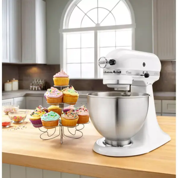 KitchenAid Classic Plus 4.5qt Stand Mixer - White